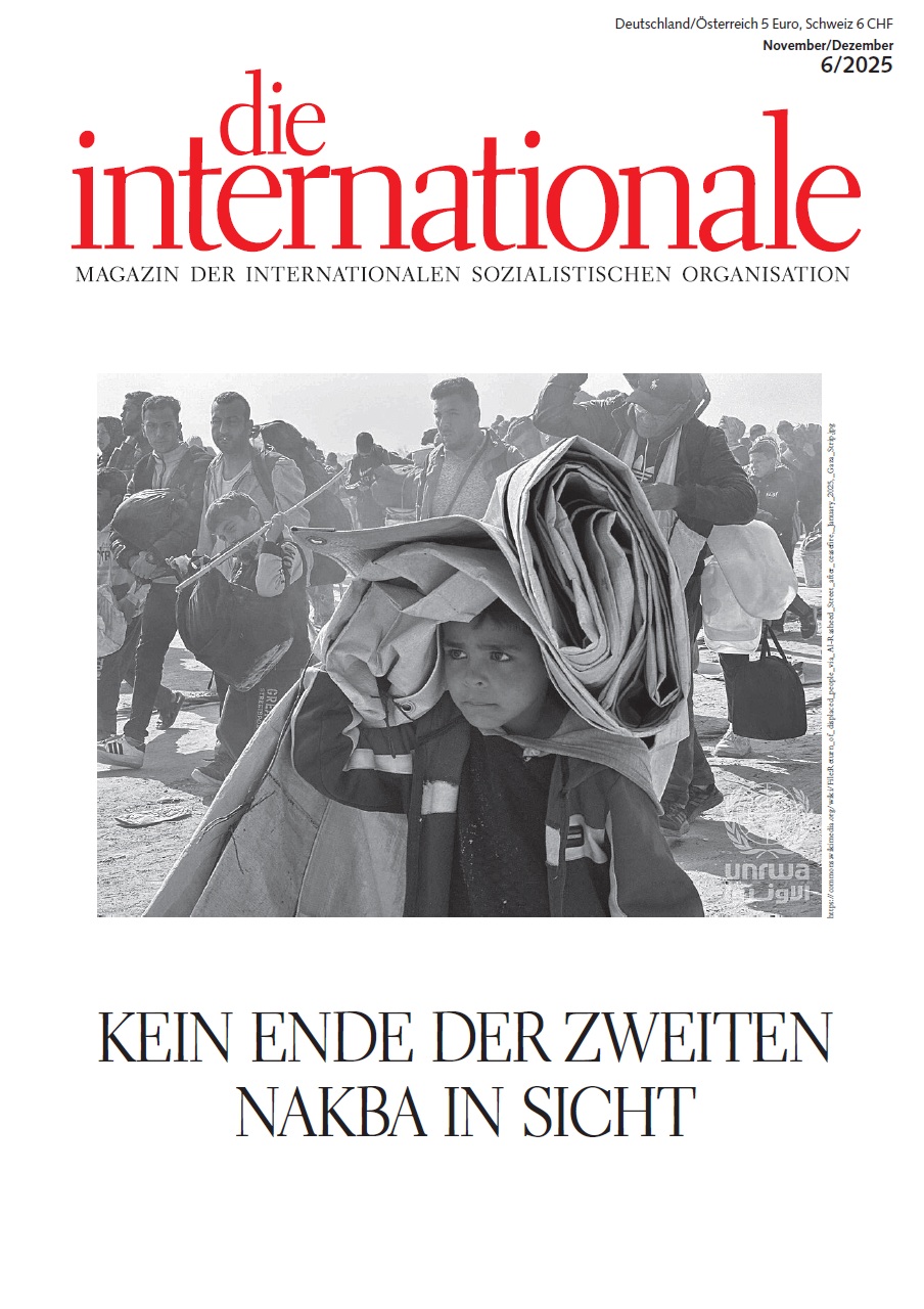 die internationale - Titelseite